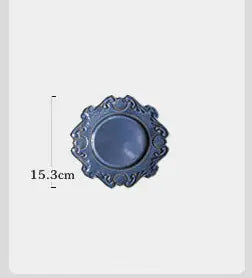 Creative Baroque European Tableware Set (Dinner Plates & Bowls)