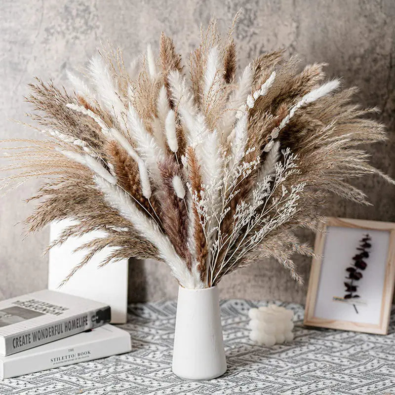 Amazon Wholesale Dried Flower Bouquet - Bunny Tail Grass